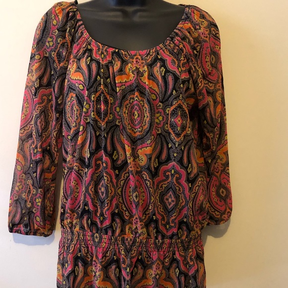 INC top with black tank underneath size medium - Picture 2 of 7